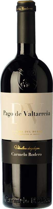 Envío gratis | Vino Tinto Carmelo Rodero Pago de Valtarreña Reserva D.O. Ribera del Duero Castilla y León España Tempranillo, Cabernet Sauvignon 75 cl