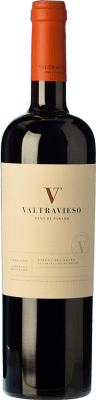 Free Shipping | Red wine Valtravieso Aged D.O. Ribera del Duero Castilla y León Spain Tempranillo, Merlot, Cabernet Sauvignon 75 cl