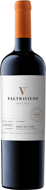 28,95 € Envío gratis | Vino Tinto Valtravieso Crianza D.O. Ribera del Duero