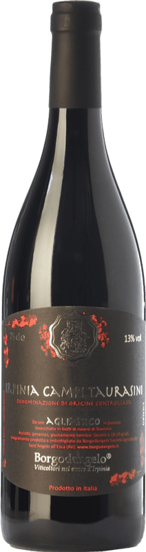 10,95 € Free Shipping | Red wine Borgodangelo I.G.T. Irpinia Campi Taurasini Campania Italy Aglianico Bottle 75 cl