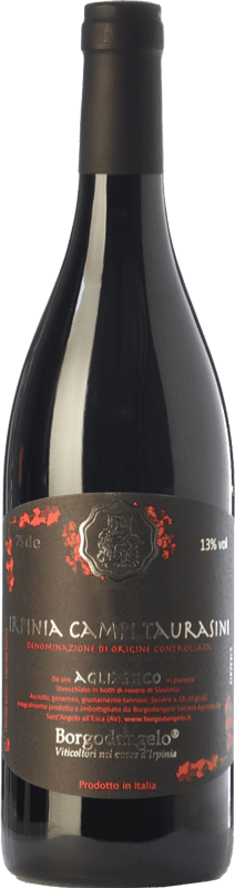 Kostenloser Versand | Rotwein Borgodangelo I.G.T. Irpinia Campi Taurasini Kampanien Italien Aglianico 75 cl