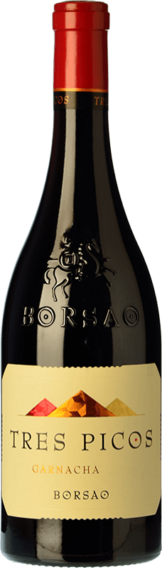 19,95 € 免费送货 | 红酒 Borsao Tres Picos 年轻的 D.O. Campo de Borja