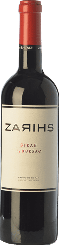 Бесплатная доставка | Красное вино Borsao Zarihs старения D.O. Campo de Borja Арагон Испания Syrah 75 cl