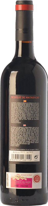 47,95 € | Red wine Bosque de Matasnos Edición Limitada Reserva D.O. Ribera del Duero Castilla y León Spain Tempranillo, Merlot Bottle 75 cl