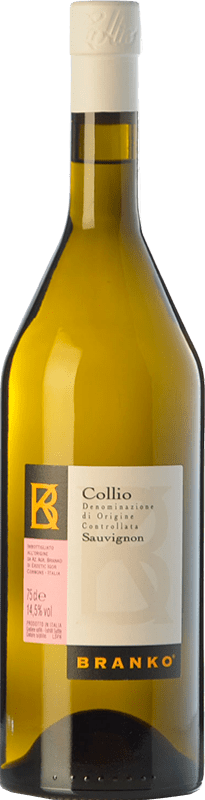 0,95 € | Белое вино Branko D.O.C. Collio Goriziano-Collio Фриули-Венеция-Джулия Италия Sauvignon 75 cl