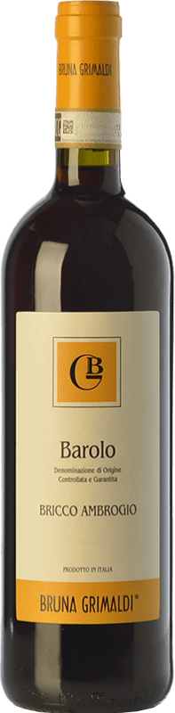 37,95 € | Red wine Bruna Grimaldi Bricco Ambrogio D.O.C.G. Barolo Piemonte Italy Nebbiolo Bottle 75 cl