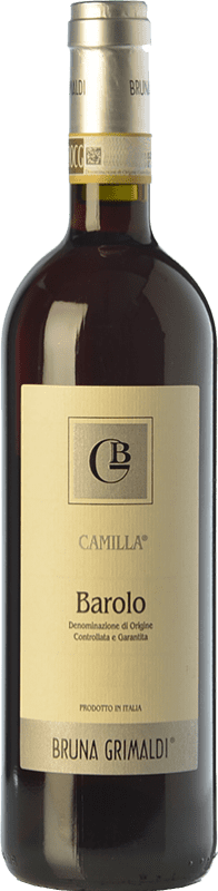 42,95 € Free Shipping | Red wine Bruna Grimaldi Camilla D.O.C.G. Barolo Piemonte Italy Nebbiolo Bottle 75 cl