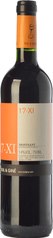 11,95 € Kostenloser Versand | Rotwein Buil & Giné 17.XI Jung D.O. Montsant