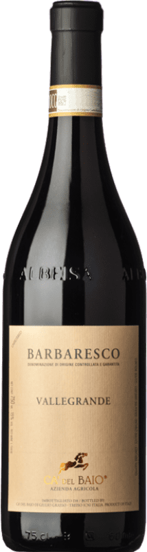 36,95 € | Красное вино Cà del Baio Barbaresco Valgrande Резерв D.O.C. Piedmont Пьемонте Италия Nebbiolo 75 cl