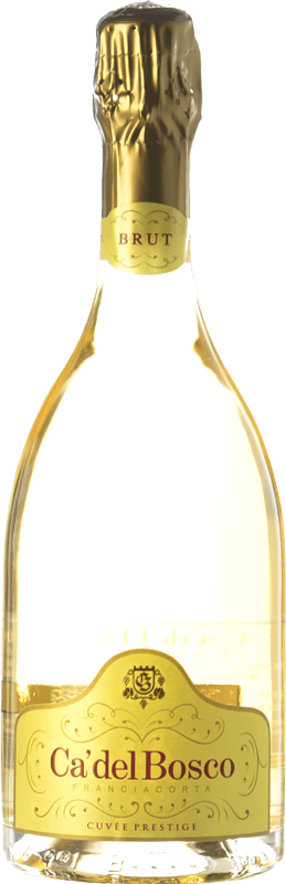 37,95 € | 白スパークリングワイン Ca' del Bosco Cuvée Prestige D.O.C.G. Franciacorta ロンバルディア イタリア Pinot Black, Chardonnay, Pinot White 75 cl