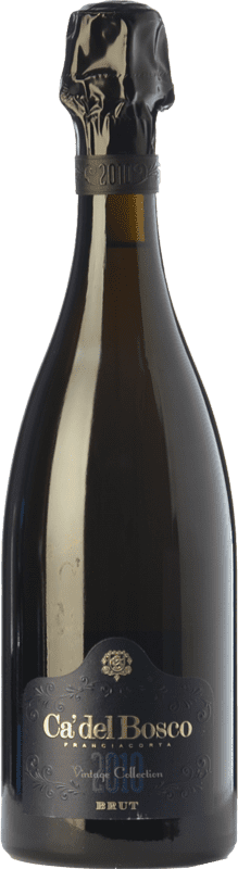 45,95 € Free Shipping | White sparkling Ca' del Bosco Vintage Collection Brut D.O.C.G. Franciacorta Lombardia Italy Pinot Black, Chardonnay, Pinot White Bottle 75 cl