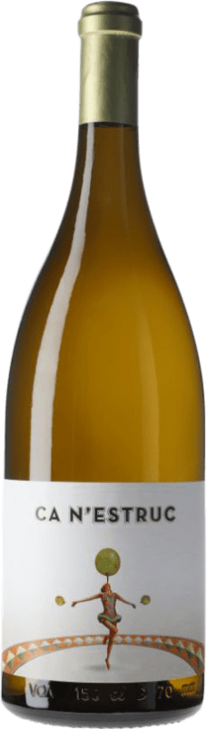 6,95 € | White wine Ca N'Estruc D.O. Catalunya Catalonia Spain Xarel·lo Magnum Bottle 1,5 L