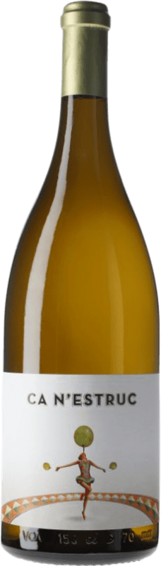 29,95 € Envio grátis | Vinho branco Ca N'Estruc D.O. Catalunya Garrafa Magnum 1,5 L