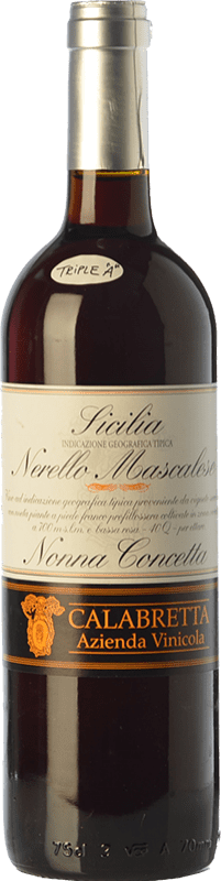 49,95 € | Красное вино Calabretta Nonna Concetta I.G.T. Terre Siciliane Сицилия Италия Nerello Mascalese 75 cl