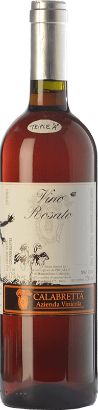 15,95 € | Розовое вино Calabretta Rosato I.G.T. Terre Siciliane Сицилия Италия Nerello Mascalese 75 cl