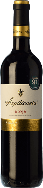 38,95 € | Red wine Campo Viejo Azpilicueta Reserve D.O.Ca. Rioja The Rioja Spain Tempranillo, Graciano, Mazuelo Magnum Bottle 1,5 L