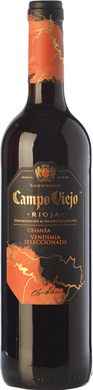 6,95 € | Red wine Campo Viejo Vendimia Seleccionada Aged D.O.Ca. Rioja The Rioja Spain Tempranillo Bottle 75 cl