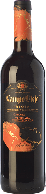 11,95 € 送料無料 | 赤ワイン Campo Viejo VS Vendimia Seleccionada — 選別収穫 Crianza — クリアンサ D.O.Ca. Rioja