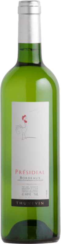 8,95 € Envio grátis | Vinho branco Jean-Luc Thunevin Presidial Thunevin A.O.C. Bordeaux