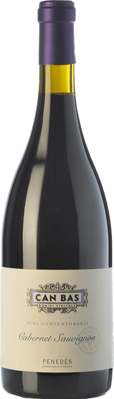 9,95 € Free Shipping | Red wine Can Bas L'Era Cabernet Sauvignon Young D.O. Penedès
