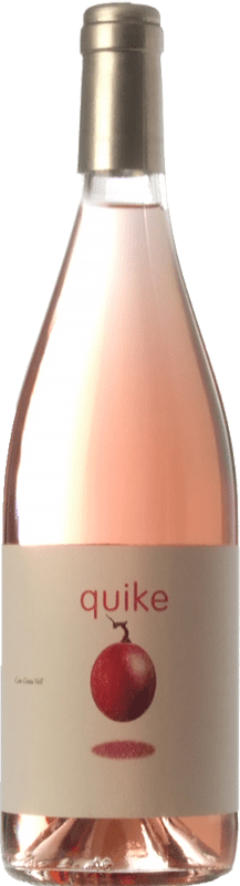 16,95 € Free Shipping | Rosé wine Can Grau Vell Quike D.O. Catalunya Catalonia Spain Grenache Bottle 75 cl