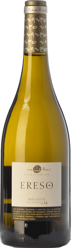 19,95 € Free Shipping | White wine Can Rich Ereso Crianza I.G.P. Vi de la Terra de Ibiza Balearic Islands Spain Chardonnay Bottle 75 cl