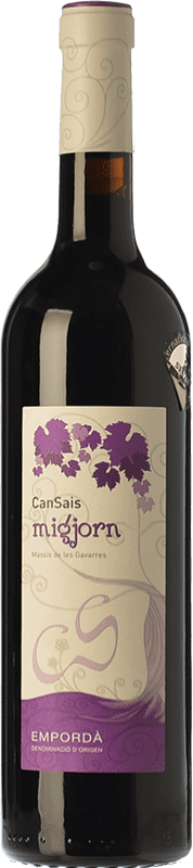 7,95 € | Red wine Can Sais Migjorn Joven D.O. Empordà Catalonia Spain Tempranillo, Merlot, Syrah, Grenache, Carignan, Cabernet Franc Bottle 75 cl