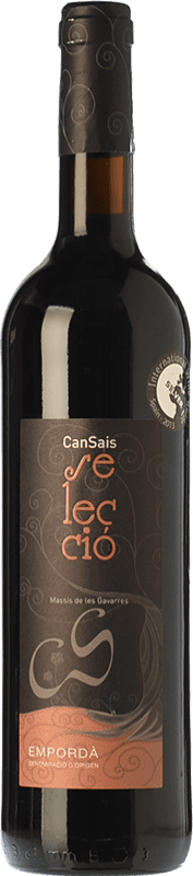 17,95 € | Red wine Can Sais Selecció Crianza D.O. Empordà Catalonia Spain Tempranillo, Merlot, Grenache Bottle 75 cl