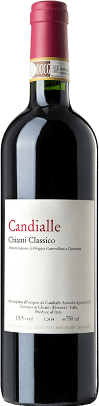 29,95 € | Red wine Candialle D.O.C.G. Chianti Classico Tuscany Italy Sangiovese 75 cl