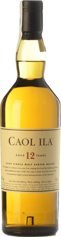 53,95 € | Single Malt Whisky Caol Ila Islay Royaume-Uni 12 Ans 70 cl