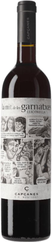14,95 € Free Shipping | Red wine Capçanes Nit de les Garnatxes Llicorella Joven D.O. Montsant Catalonia Spain Grenache Bottle 75 cl