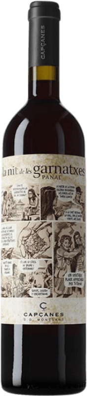 Envío gratis | Vino Tinto Celler de Capçanes Nit de les Garnatxes Panal Joven D.O. Montsant Cataluña España Garnacha 75 cl