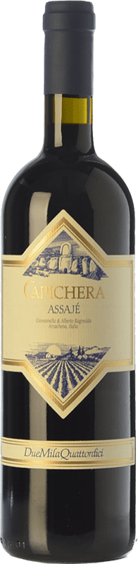 39,95 € | Red wine Capichera Assajé I.G.T. Isola dei Nuraghi Sardegna Italy Carignan Bottle 75 cl