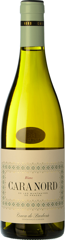 12,95 € Free Shipping | White wine Cara Nord Blanc D.O. Conca de Barberà Catalonia Spain Macabeo, Chardonnay, Albariño Bottle 75 cl