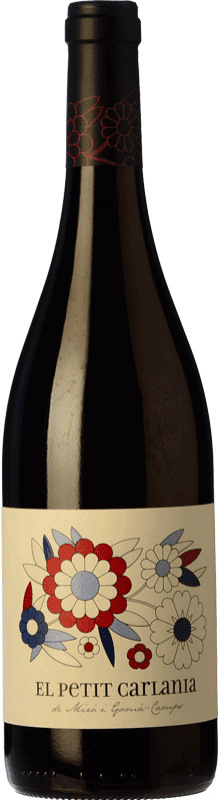 9,95 € | Красное вино Carlania Petit Молодой D.O. Conca de Barberà Каталония Испания Trepat 75 cl