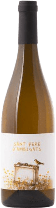 10,95 € Free Shipping | White wine Carlania Sant Pere d'Ambigats Crianza D.O. Conca de Barberà Catalonia Spain Trepat, Macabeo Bottle 75 cl