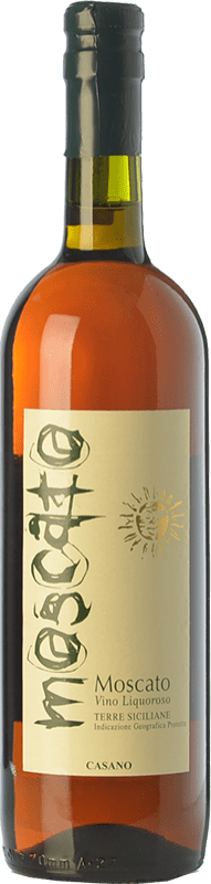 18,95 € | Verstärkter Wein Casano Liquoroso I.G.T. Terre Siciliane Sizilien Italien Muscat von Alexandria 75 cl