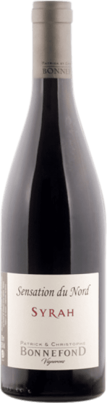 Free Shipping | Red wine Bonnefond I.G.P. Collines Rhodaniennes Rhône France Syrah 75 cl