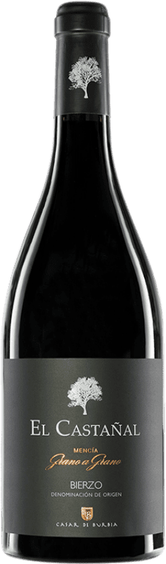 Red wine Casar de Burbia El Castañal Crianza 2014 D.O. Bierzo Castilla y León Spain Mencía Bottle 75 cl