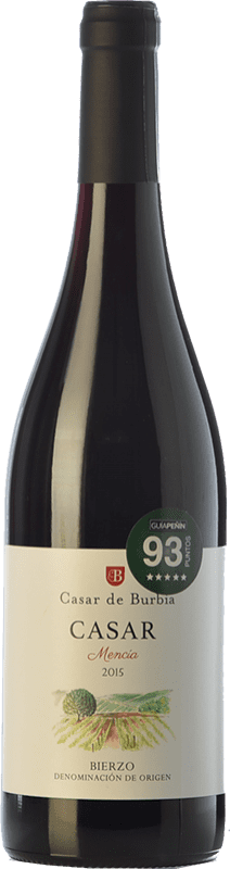 9,95 € | Red wine Casar de Burbia Joven D.O. Bierzo Castilla y León Spain Mencía 75 cl