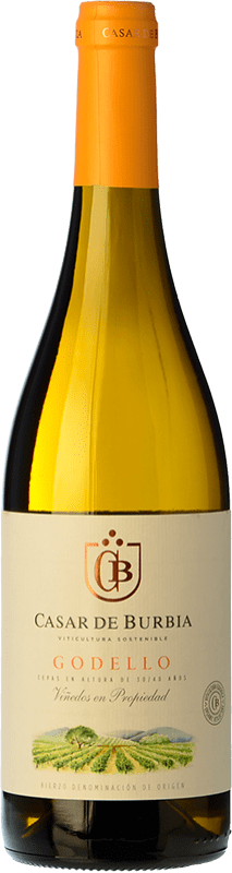 10,95 € Free Shipping | White wine Casar de Burbia D.O. Bierzo Castilla y León Spain Godello Bottle 75 cl