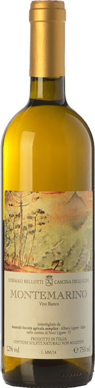 38,95 € Free Shipping | White wine Cascina degli Ulivi Montemarino D.O.C. Monferrato Piemonte Italy Cortese Bottle 75 cl