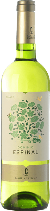 Envio grátis | Vinho branco Castaño Dominio de Espinal Jovem D.O. Yecla Região de Múrcia Espanha Macabeo 75 cl