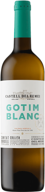 7,95 € | Vino bianco Castell del Remei Gotim Blanc D.O. Costers del Segre Catalogna Spagna Macabeo, Sauvignon Bianca 75 cl