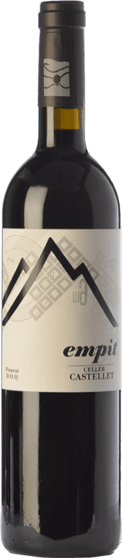 15,95 € | Red wine Castellet Empit Crianza D.O.Ca. Priorat Catalonia Spain Grenache, Cabernet Sauvignon, Carignan, Grenache Hairy Bottle 75 cl