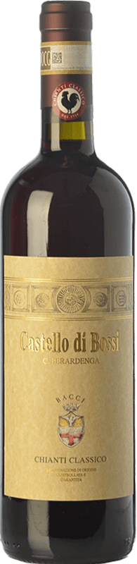 26,95 € Free Shipping | Red wine Castello di Bossi D.O.C.G. Chianti Classico Tuscany Italy Sangiovese Bottle 75 cl