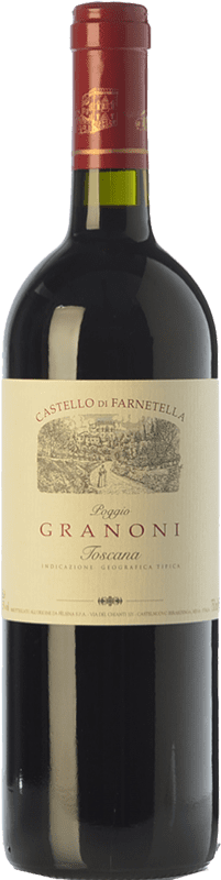 29,95 € Spedizione Gratuita | Vino rosso Castello di Farnetella Poggio Granoni I.G.T. Toscana