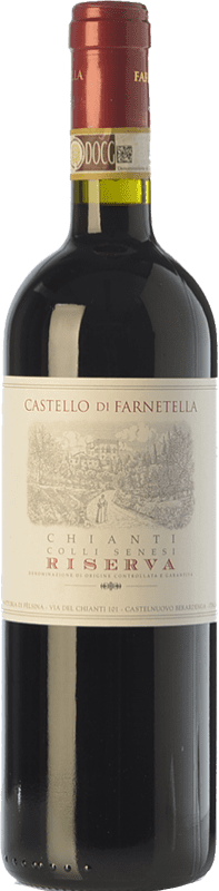 免费送货 | 红酒 Castello di Farnetella 预订 D.O.C.G. Chianti 托斯卡纳 意大利 Merlot, Cabernet Sauvignon, Sangiovese 75 cl