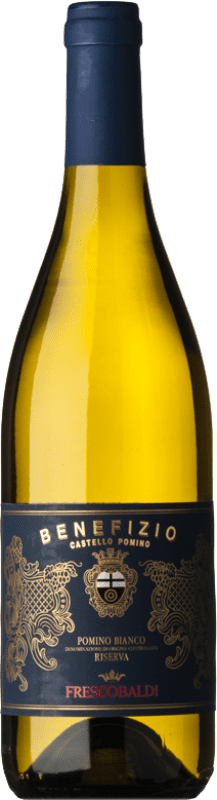 免费送货 | 白酒 Castello di Pomino Benefizio 预订 D.O.C. Pomino 托斯卡纳 意大利 Chardonnay 75 cl