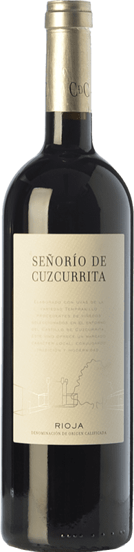 29,95 € Free Shipping | Red wine Castillo de Cuzcurrita Señorío de Cuzcurrita Crianza D.O.Ca. Rioja The Rioja Spain Tempranillo Bottle 75 cl
